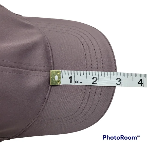 Time and Tru | Lavender Pony Tail Bun Ball Cap Womens Purple Hat - Picture 8 of 11